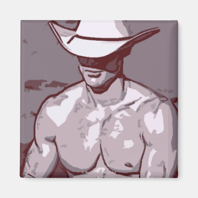 Humble Cowboy Magnet (Vorne)