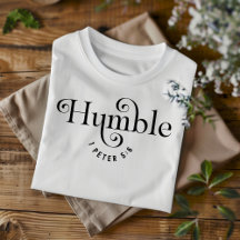Humble Femmes et Enfants Chrétien T-shirt