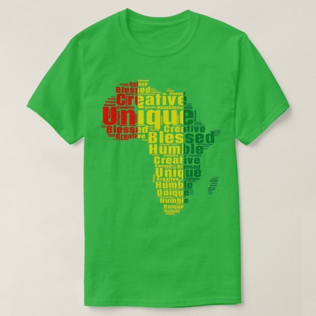 Humble gesegnet kreative einzigartige schwarze Ges T-Shirt (Design vorne)