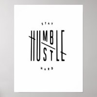 Humble Hustle Poster