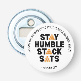 HUMBLE STACK SATS Crypto bleibe Flaschenöffner
