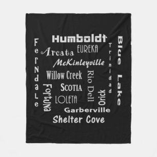 Humboldt-Landkreis Fleecedecke