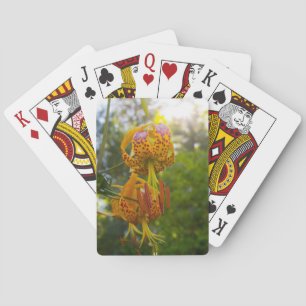 Humboldt Lilies Sunburst Spielkarten