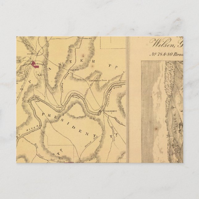 Humboldt Mining & Ref Co Postkarte (Vorderseite)