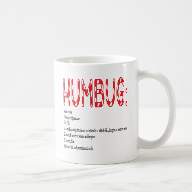 HUMBUG: Definition Kaffeetasse (Rechts)