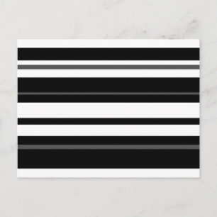 Humbug Stripe Postcard lang Postkarte
