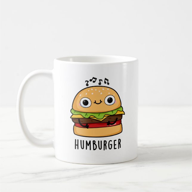 Humburger Funny Humming Burger Pub Kaffeetasse (Links)