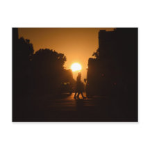 Humday Sunset Over Oakland