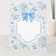 Humingbird Toile Grußkarte