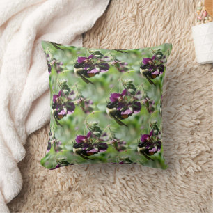 Hummel auf der Natur der Blume Kissen