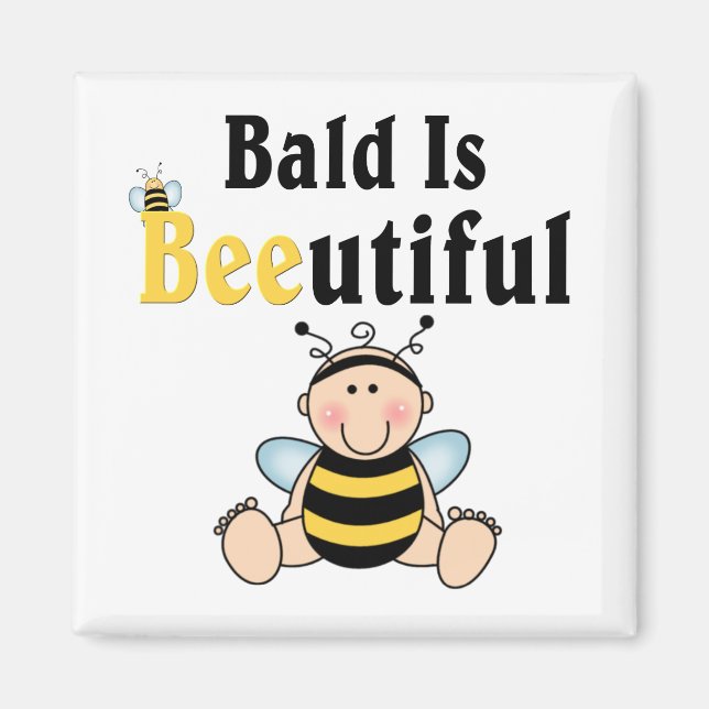 Hummel Baby Bee Bald ist schön Magnet (Vorne)