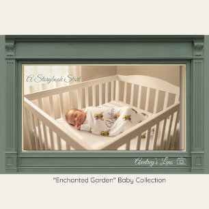 Hummel-Baby-Decke Whimsical Nature Kinderzimmer Fleecedecke