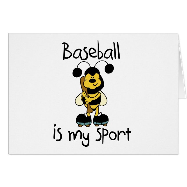 Hummel-Baseball meine Sport-T-Shirts und Geschenke (Vorderseite (Horizontal))