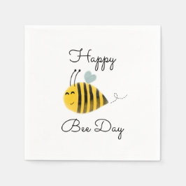 Hummel Bee 1. Geburtstag Happy Bee Day Serviette