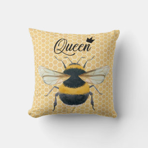 Hummel Bee Honeybee Queen Bee Kissen