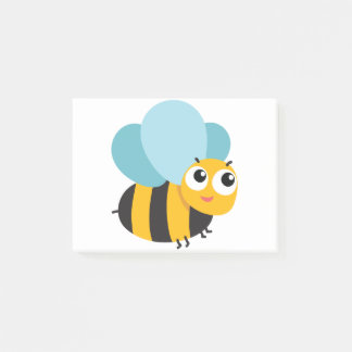 Hummel-Biene Post-it Klebezettel