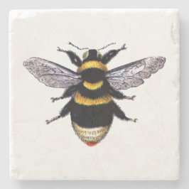 Hummel-Biene Steinuntersetzer