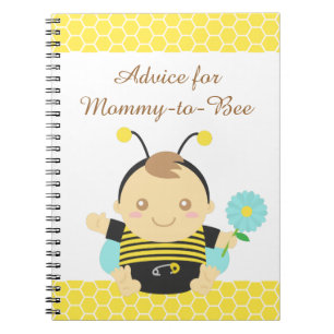 Hummel-Bienen-Baby, damit die Mama ist Notizblock