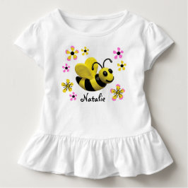Hummel-Bienen-Baby-Mädchen-Dusche Kleinkind T-shirt