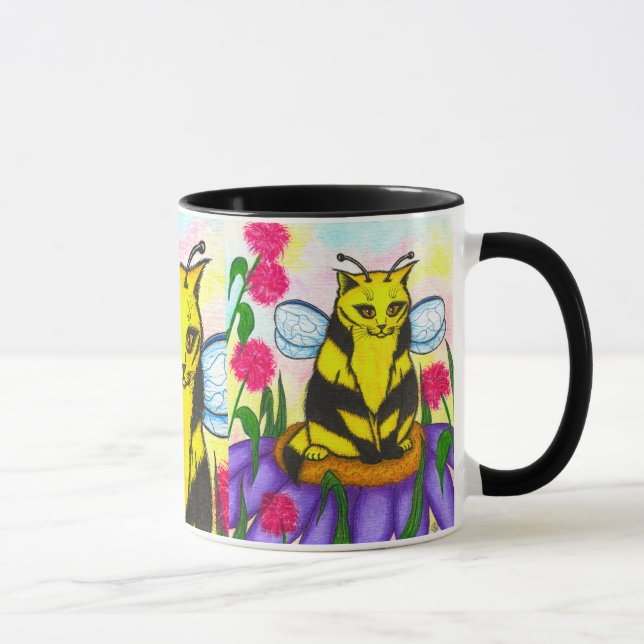Hummel-Bienen-feenhafte Tasse (Rechts)
