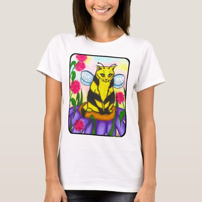 Hummel-Bienen-feenhaftes T-Shirt (Vorderseite)