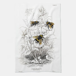 Hummel-Bienen Geschirrtuch
