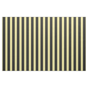 Hummel-Bienen-inspiriertes Schwarzes + Gelb Stoff