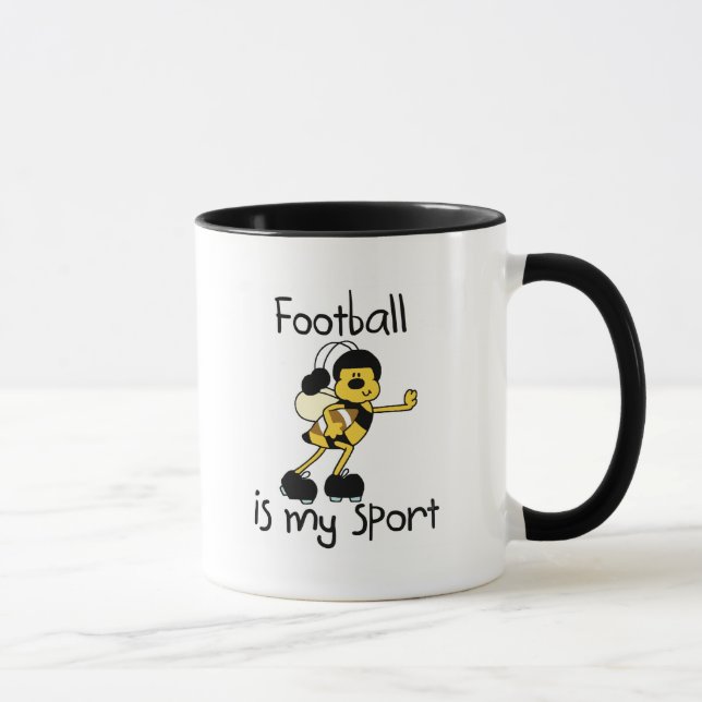 Hummel-Fußball meine Sport-T - Shirts und Tasse (Rechts)