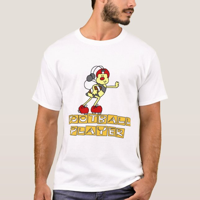 Hummel-Fußball-Spieler-T-Shirts und Geschenke T-Shirt (Vorderseite)