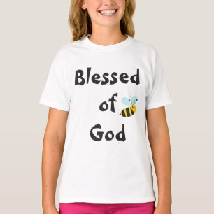 Hummel Gesegnet von Gott T-Shirt