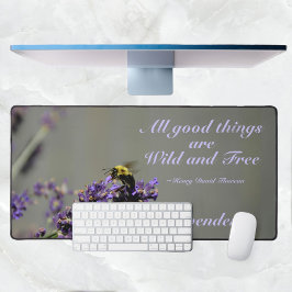 Hummel Lavender All Good Things Wild und kostenlos Schreibtischunterlage