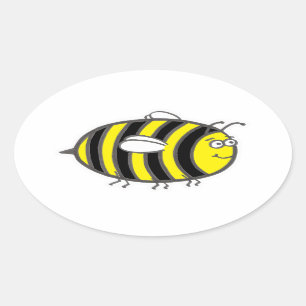 Hummel Ovaler Aufkleber
