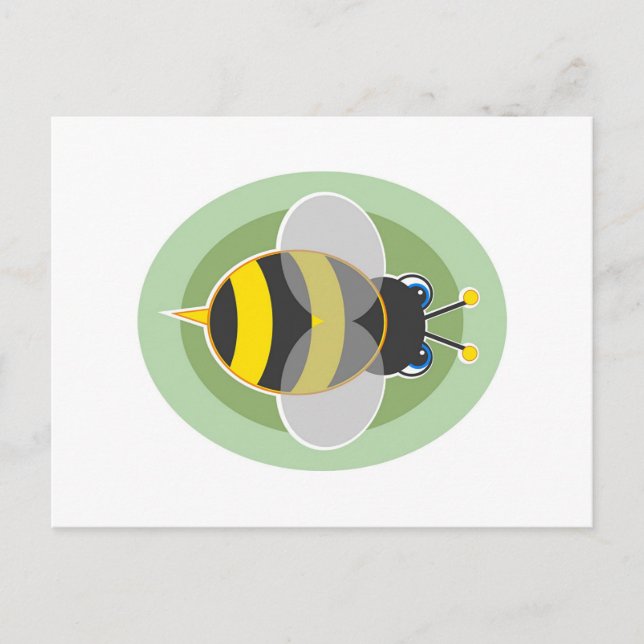 Hummel Postkarte (Vorderseite)