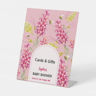 Hummel Rosa Blumenkarten & Geschenk Schild