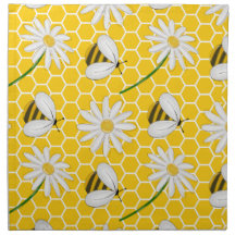 Hummelbienen, Honigbienen-Design-Set von 4 Tuch
