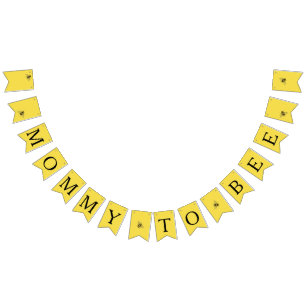 Hummelbienenthemababy-Bienendusche Wimpelkette