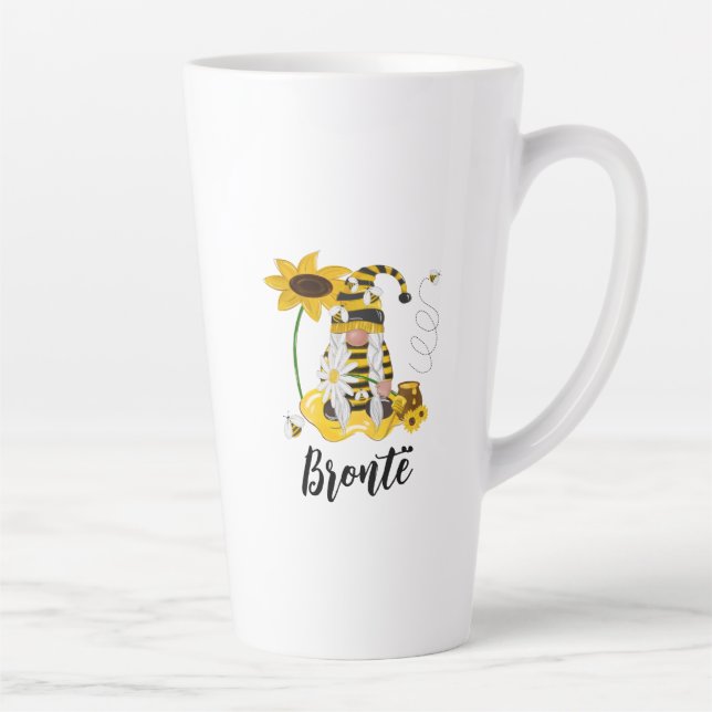 Hummelblume Personalisierte Gnome-Tasse Milchtasse (Rechts)