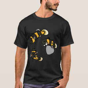 Hummelgrundel Aufkleber Set T-Shirt