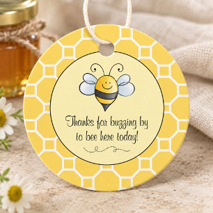 Hummelhonigwaben-Baby-Party Geschenkanhänger