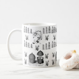 Hummelkinder - Tasse mit heißer Schokolade