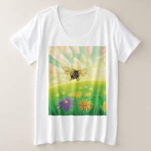 Hummeln am Horizont Große Größe T-Shirt