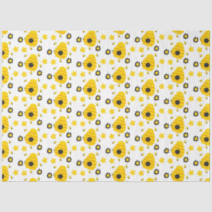 Hummeln-Bienenstockmuster Seidenpapier