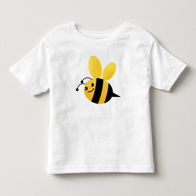 Hummeln Gelb und Schwarze Bienenjungen Kleinkind T-shirt (Vorderseite)