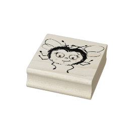 Hummeln lächeln gummistempel