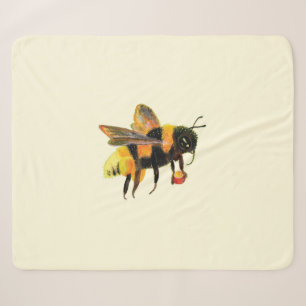 Hummeln mit Pollen Sherpadecke