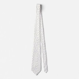 Hummeln Nahtloses Muster Necktie Krawatte