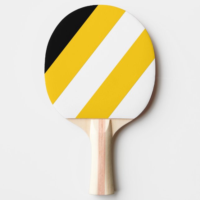 Hummeln Nostalgisch, fett Streifen Tischtennis Schläger (Vorderseite)