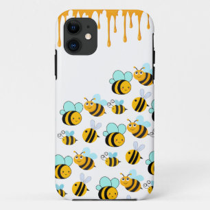 Hummeln und Honey White Case-Mate iPhone Hülle