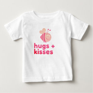 Hummeln und Küsse Baby T-shirt