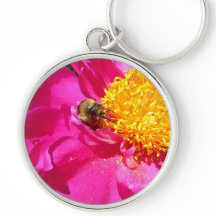 Hummeln und Peony